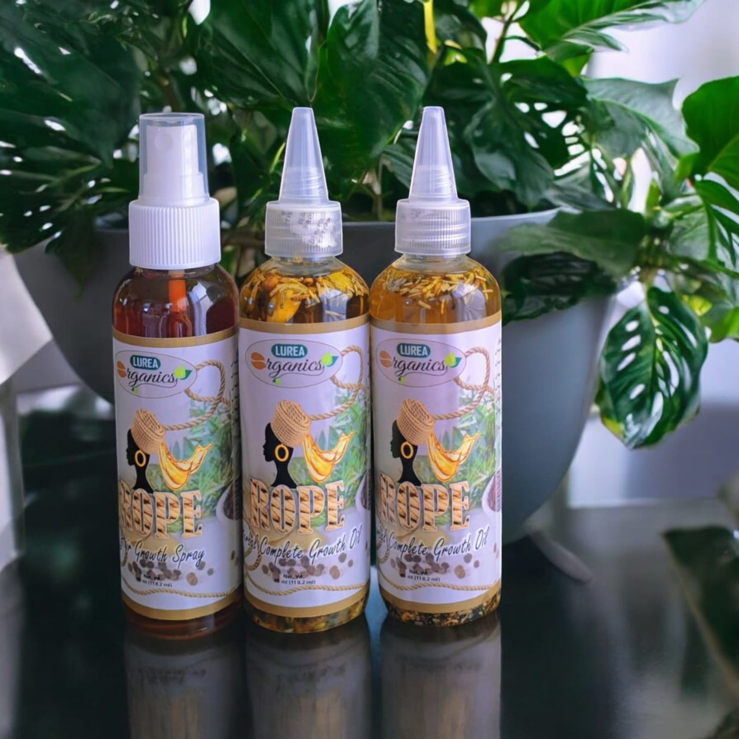 The Rope Herbal Complete Growth Oil (2 oils 1 spray regular)