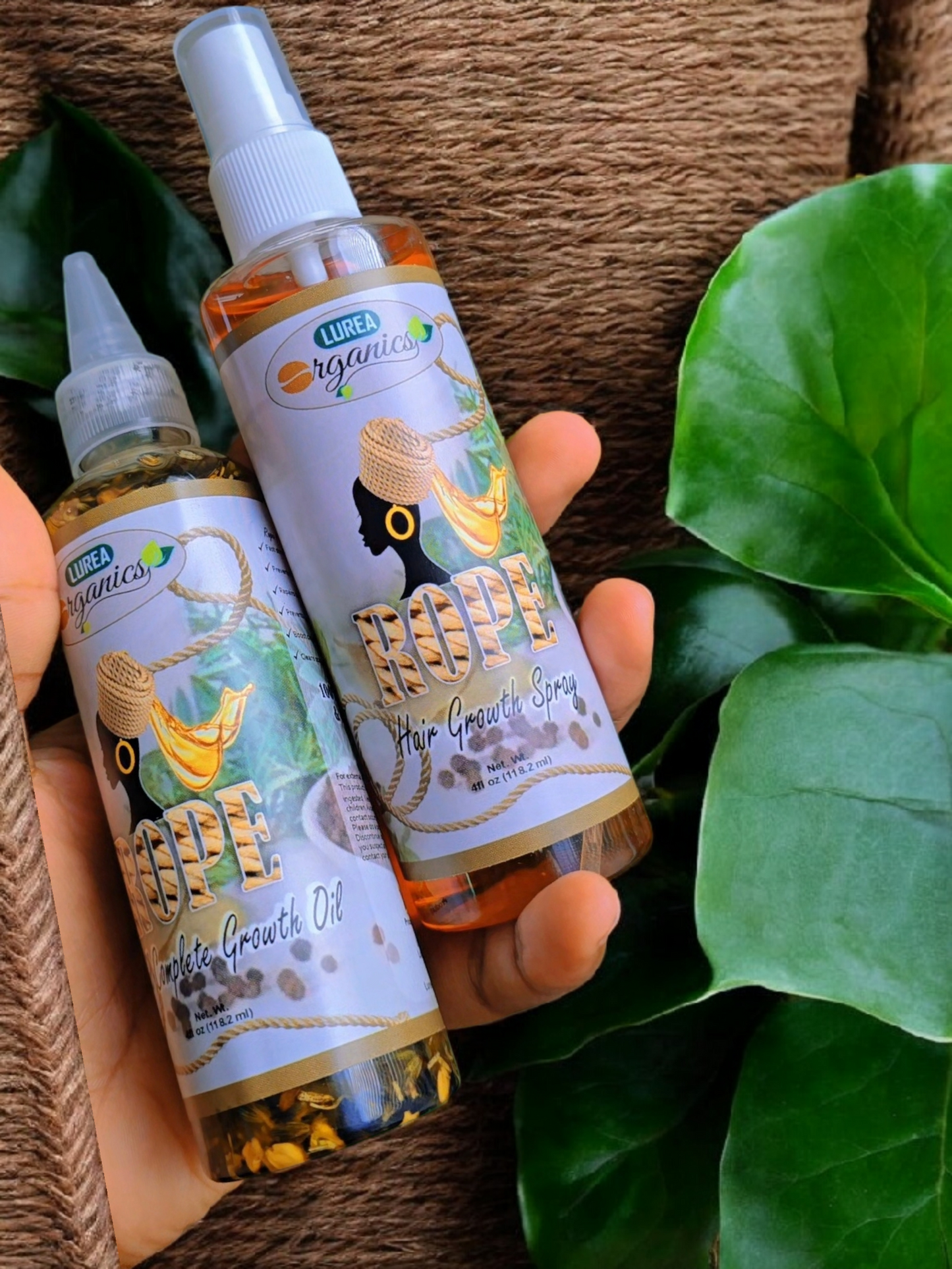 The Rope Herbal Complete Growth Oil (COMBO DEAL)