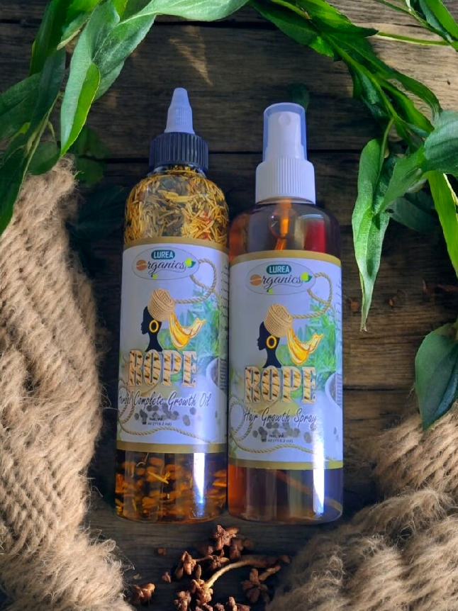 The Rope Herbal Complete Growth Oil MEGA COMBO