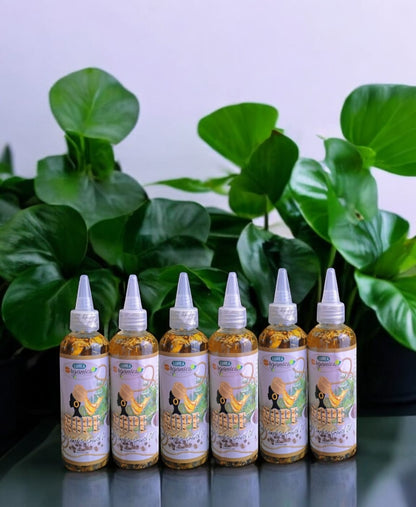 The Rope Herbal Complete Growth Oil (6Pack) 4 Small Butters 2 FREE BIG SPRAYS 1 Big Shampoo Set